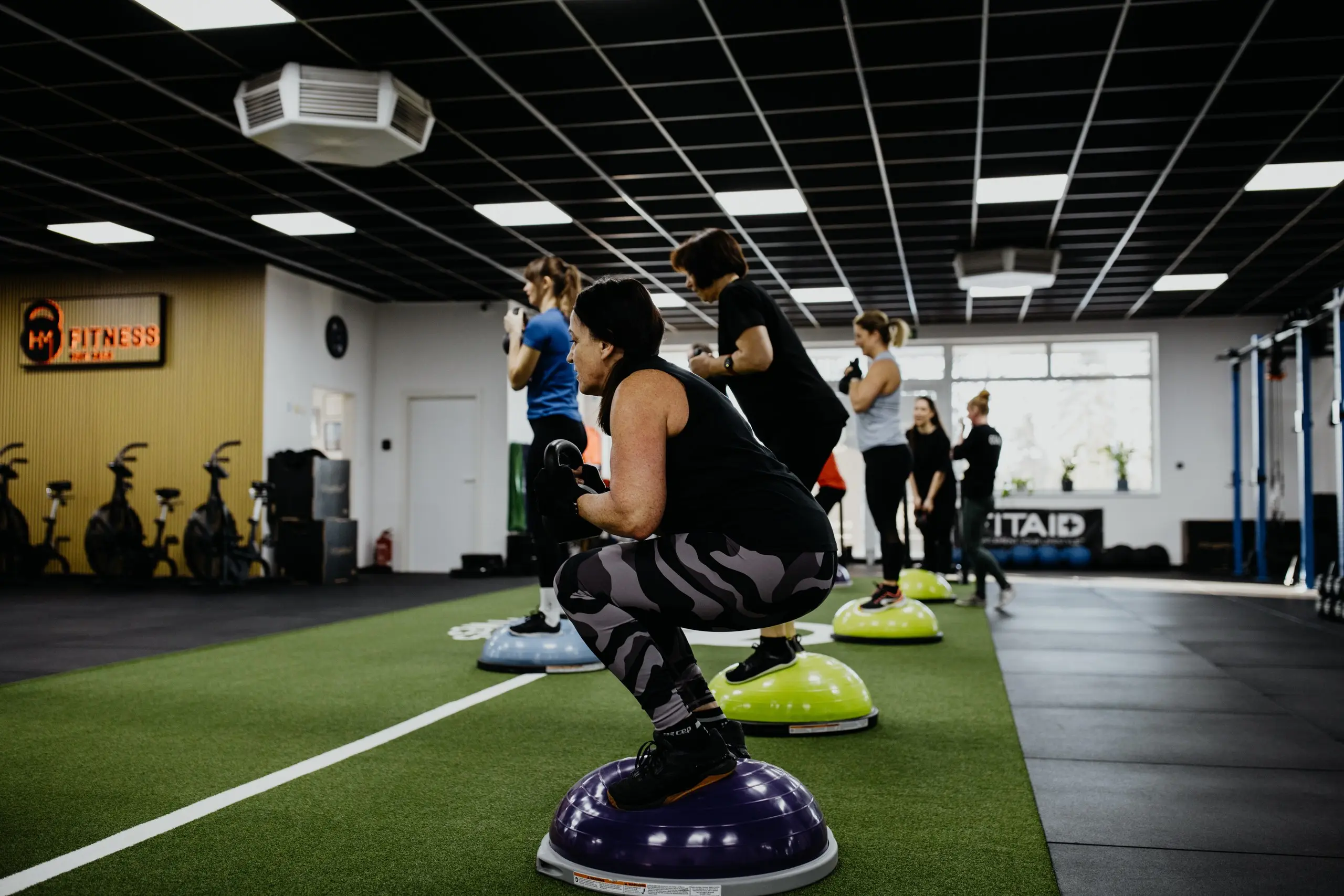 Training auf der Fläche im HM Fitness Studio Pfarrkirchen